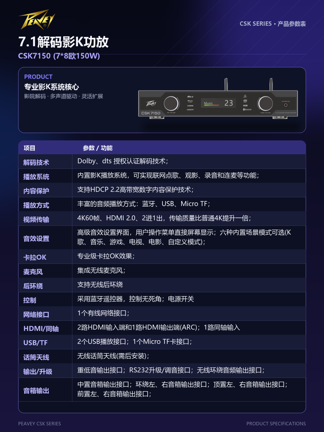 新品发布｜bw西汉姆联中国官网CSK影K功放，重构家庭影音娱乐体验