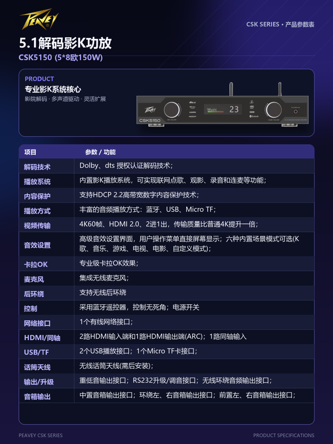 新品发布｜bw西汉姆联中国官网CSK影K功放，重构家庭影音娱乐体验
